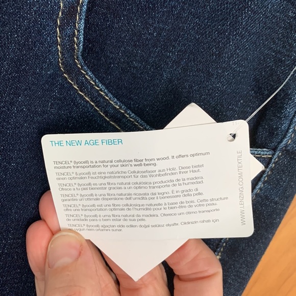 NWT Logo by Lori Goldstein Dark Wash Skinny Jeans - Picture 5 of 9